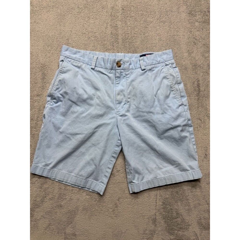 Vineyard Vines Breaker Shorts Mens Light Blue Measured‎ 32x9 Casual